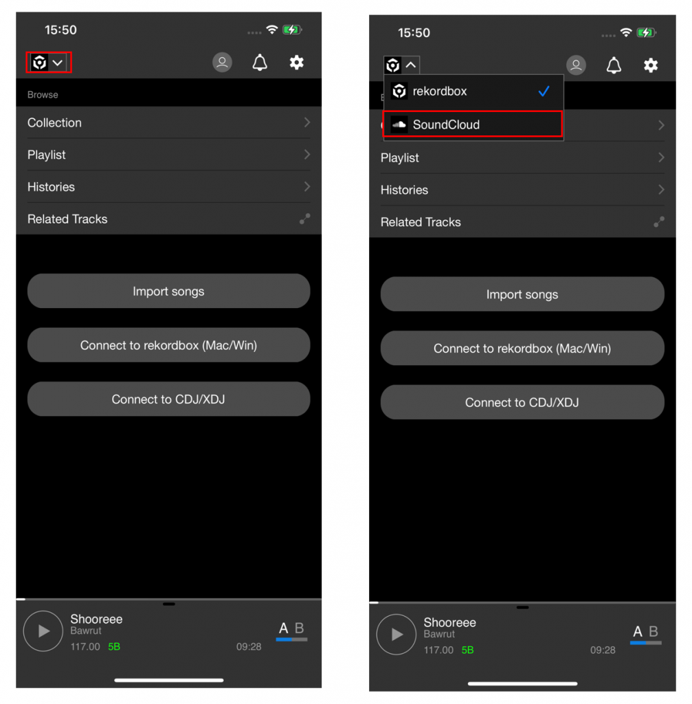 FAQ Categories Streaming rekordbox CLOUDCONNECTED PROFESSIONAL DJ